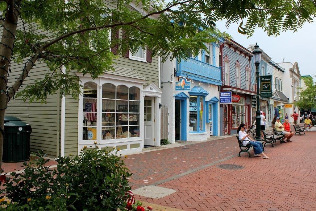 Cape May - Washington Street Mall - Church Brick